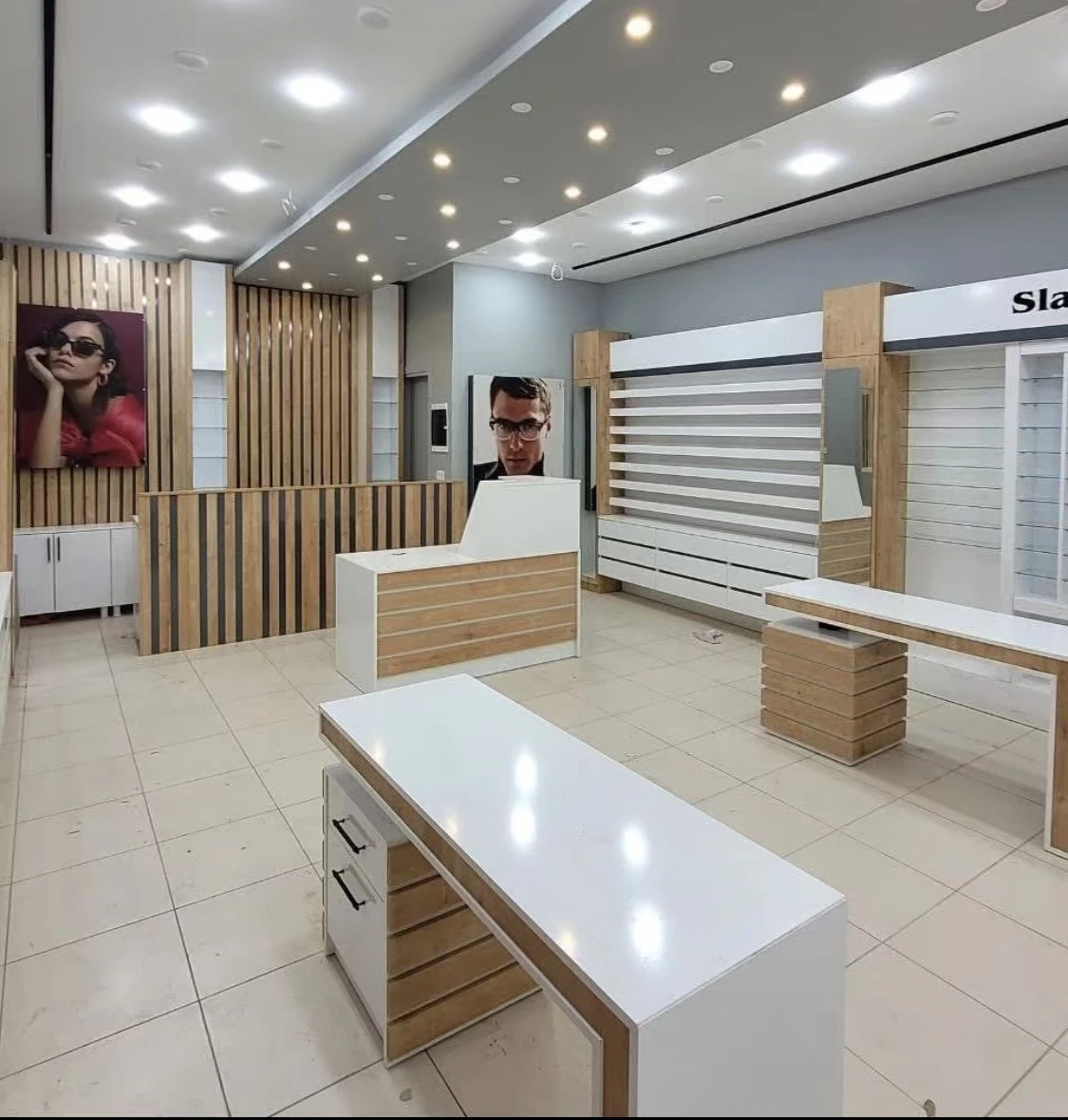 Eyewear Optical Glasses Display Cabinet Showcase