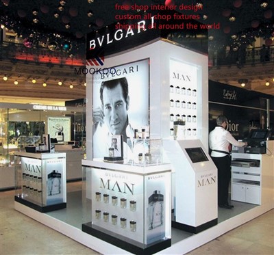 Toko parfum dekorasi untuk toko bebas bea