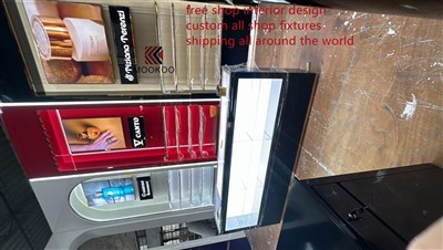 Tampilan Rak Stand Parfum untuk Toko Bebas Bea