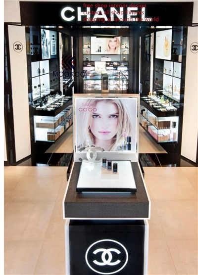 Tampilkan Parfum Stand untuk Toko Bebas Bea