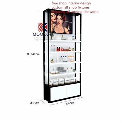 Tampilan Kaca Para Para untuk Toko Bebas Bea