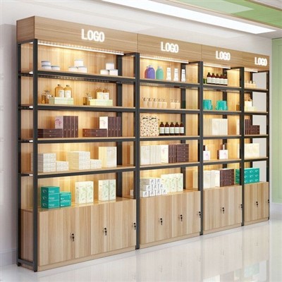 Tampilan Kosmetik Modern Untuk Toko Ritel Rias