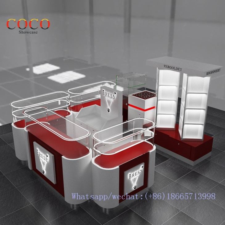 China Jewellery Kiosk Mall Design