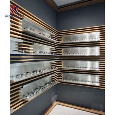 Desain Toko Tampilan Dekorasi Interior Optik Desain Showcase Dinding