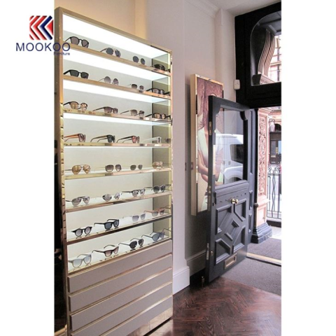 Showcase Kabinet Eceran Optik Kacamata Kustom