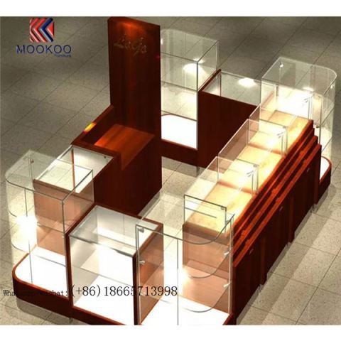 Kios Perhiasan Praktis Merah