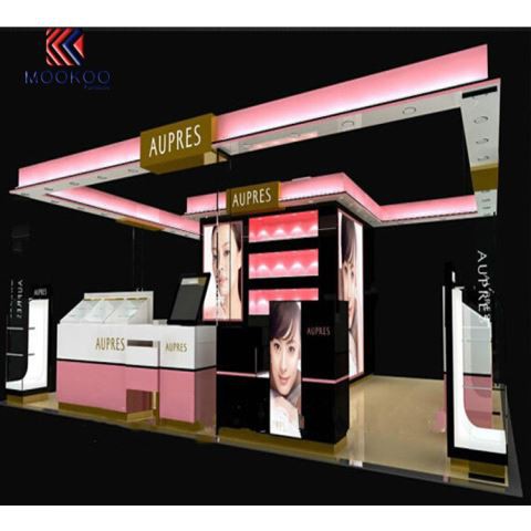 Desain Kiosk makeup yang elegan