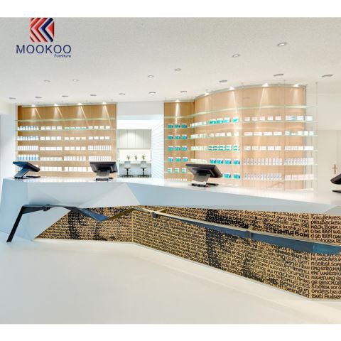 Rak Kaca Farmasi High End