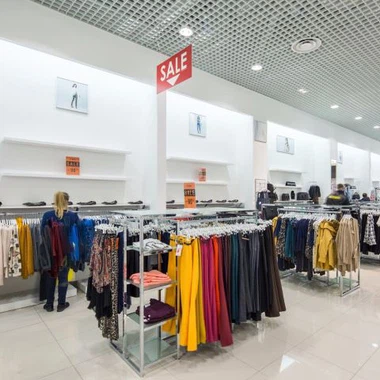 Modren Garment Shop desain interior