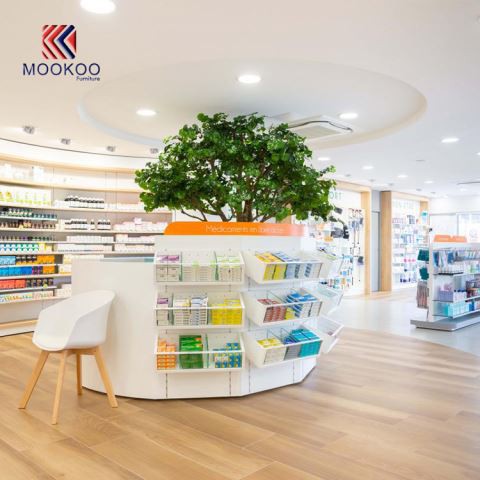Lemari Pajangan Toko Farmasi Untuk Dijual Toko Obat